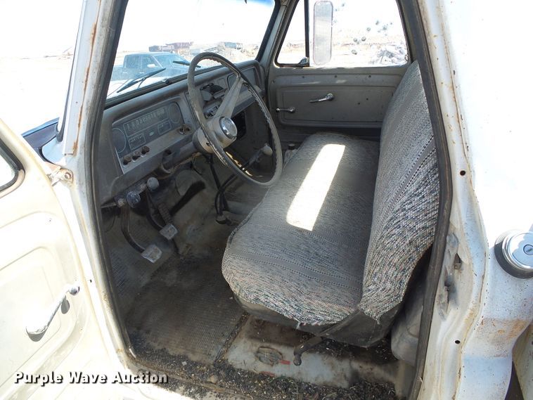 image for item DH4873 1960 Chevrolet C60 flat dump bed truck