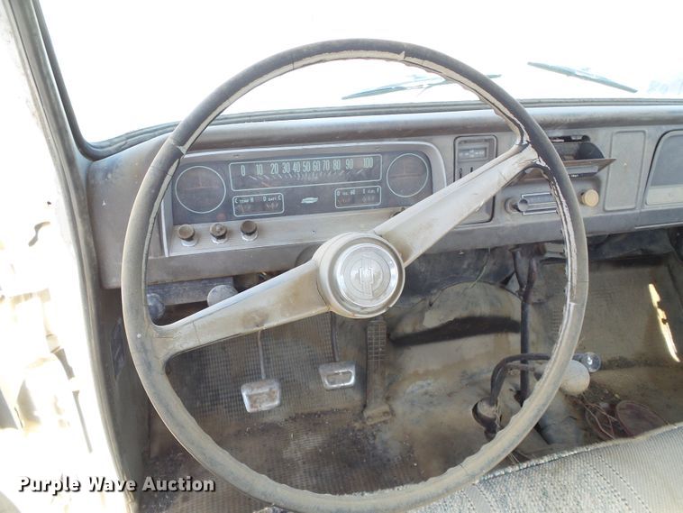 image for item DH4873 1960 Chevrolet C60 flat dump bed truck