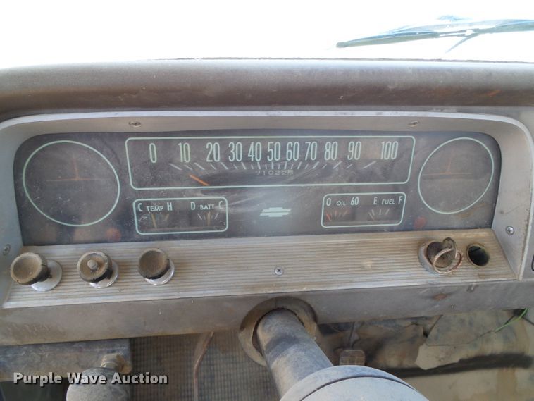 image for item DH4873 1960 Chevrolet C60 flat dump bed truck