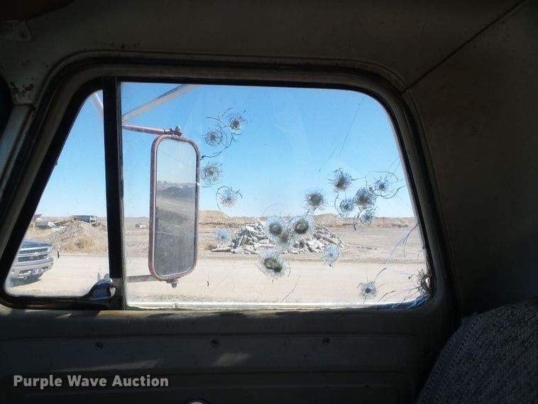 image for item DH4873 1960 Chevrolet C60 flat dump bed truck