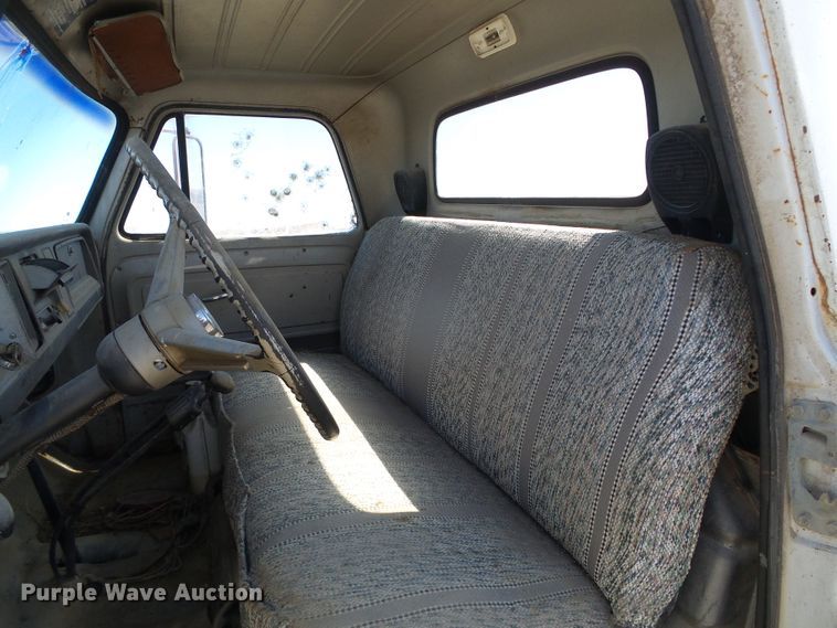 image for item DH4873 1960 Chevrolet C60 flat dump bed truck