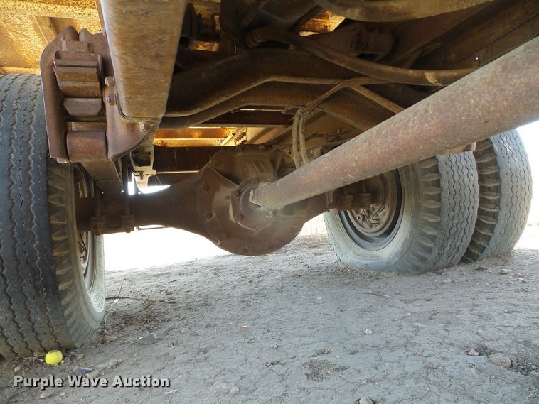 image for item DH4873 1960 Chevrolet C60 flat dump bed truck