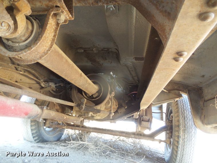 image for item DH4873 1960 Chevrolet C60 flat dump bed truck