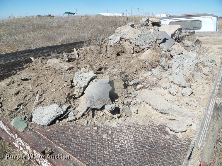 image for item DH4873 1960 Chevrolet C60 flat dump bed truck