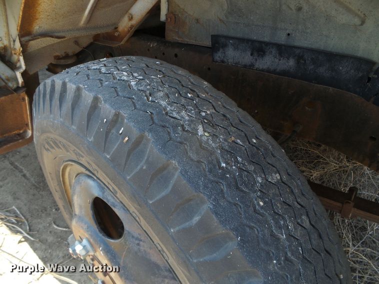 image for item DH4873 1960 Chevrolet C60 flat dump bed truck