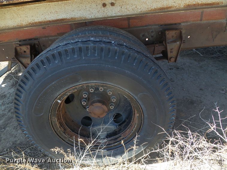 image for item DH4873 1960 Chevrolet C60 flat dump bed truck