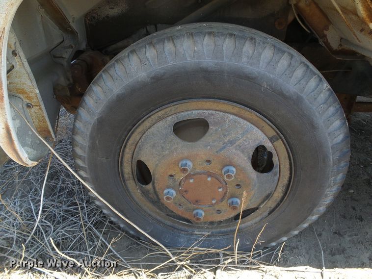 image for item DH4873 1960 Chevrolet C60 flat dump bed truck