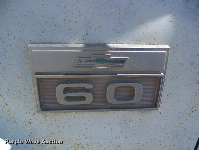 image for item DH4873 1960 Chevrolet C60 flat dump bed truck