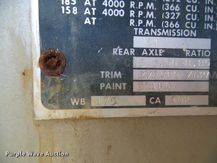 image for item DH4873 1960 Chevrolet C60 flat dump bed truck