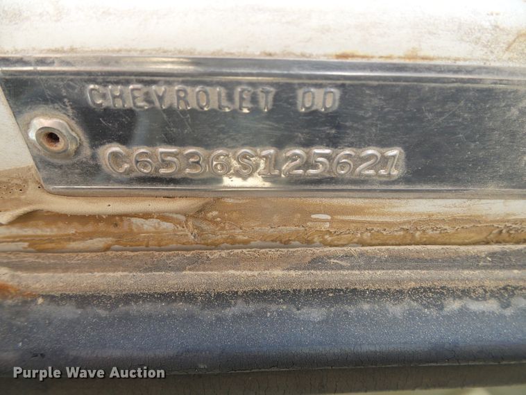 image for item DH4873 1960 Chevrolet C60 flat dump bed truck