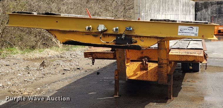 image for item DH5811 Miller 0TG tilt deck equipment trailer