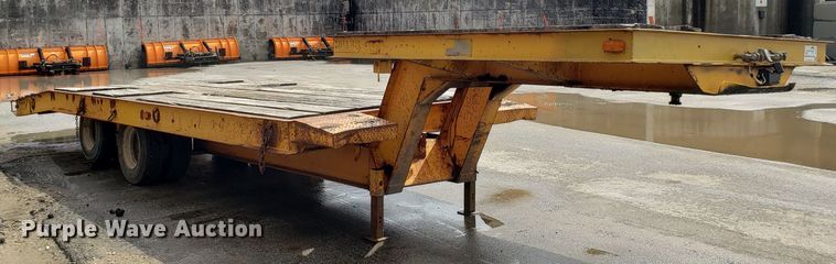 image for item DH5811 Miller 0TG tilt deck equipment trailer