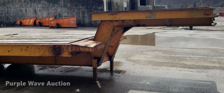 image for item DH5811 Miller 0TG tilt deck equipment trailer