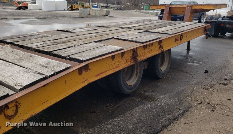 image for item DH5811 Miller 0TG tilt deck equipment trailer