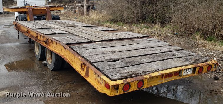 image for item DH5811 Miller 0TG tilt deck equipment trailer
