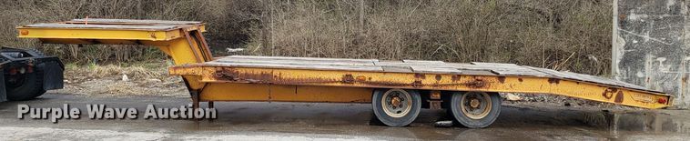 image for item DH5811 Miller 0TG tilt deck equipment trailer