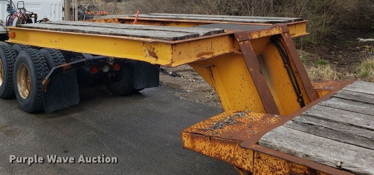 image for item DH5811 Miller 0TG tilt deck equipment trailer
