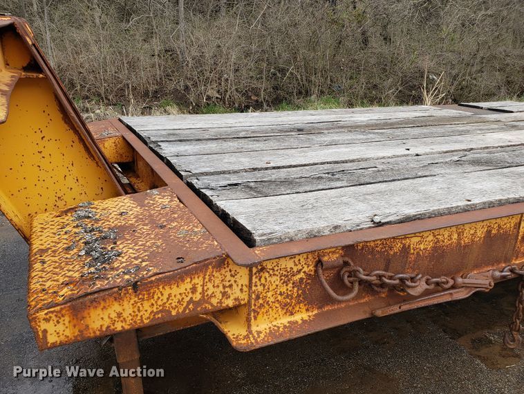 image for item DH5811 Miller 0TG tilt deck equipment trailer