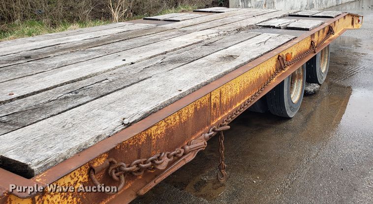 image for item DH5811 Miller 0TG tilt deck equipment trailer