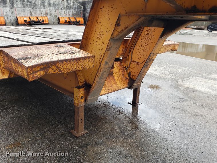 image for item DH5811 Miller 0TG tilt deck equipment trailer