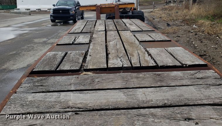 image for item DH5811 Miller 0TG tilt deck equipment trailer