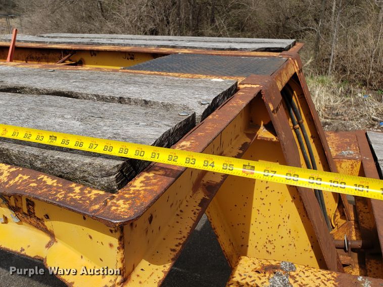 image for item DH5811 Miller 0TG tilt deck equipment trailer