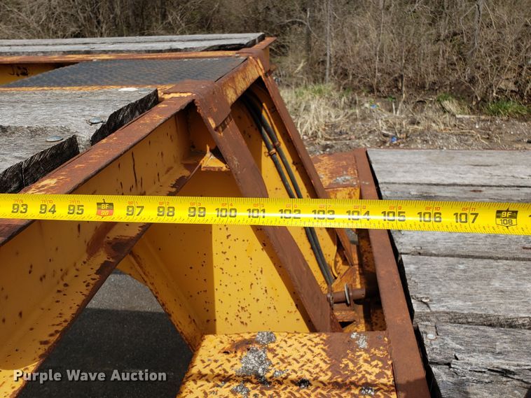 image for item DH5811 Miller 0TG tilt deck equipment trailer