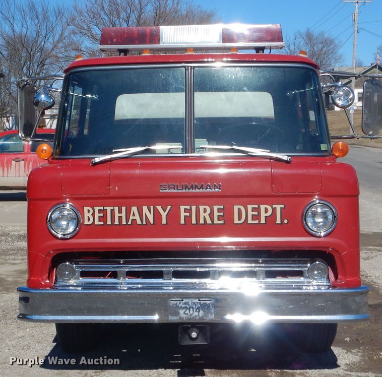 image for item DH6369 1981 Grumman Tiger Cat pumper fire truck