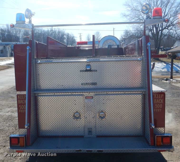 image for item DH6369 1981 Grumman Tiger Cat pumper fire truck