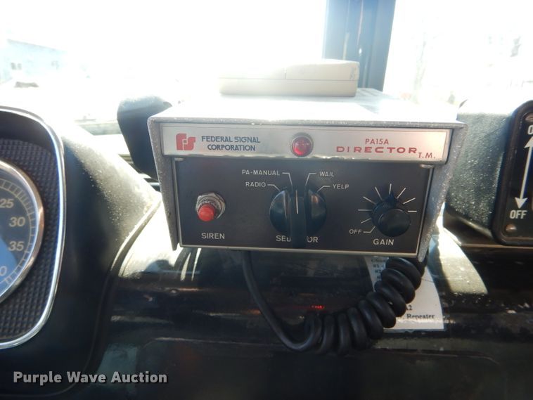 image for item DH6369 1981 Grumman Tiger Cat pumper fire truck