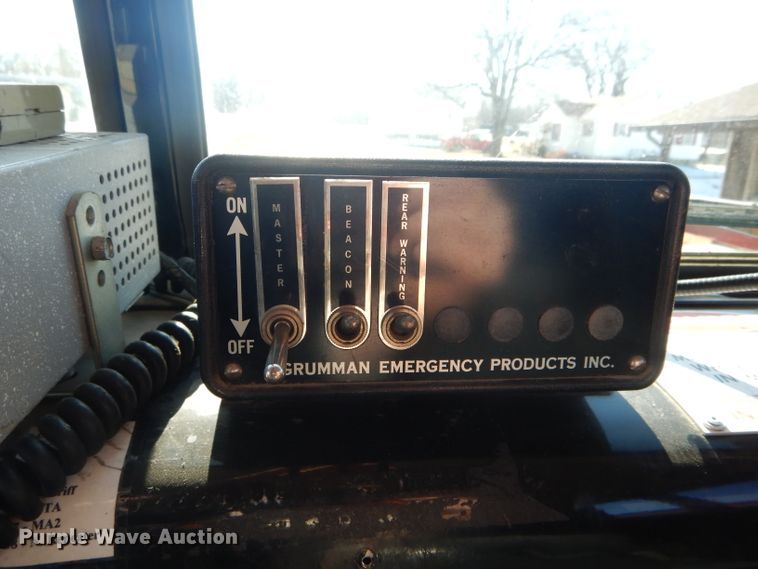 image for item DH6369 1981 Grumman Tiger Cat pumper fire truck