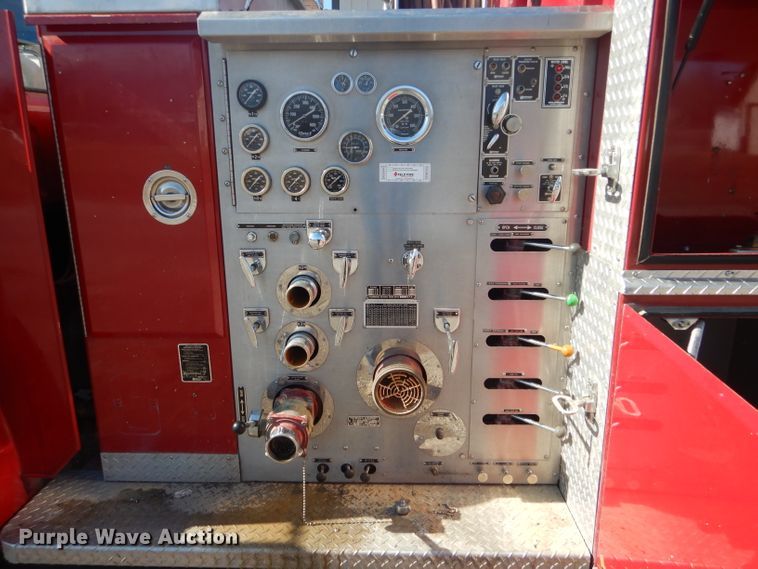 image for item DH6369 1981 Grumman Tiger Cat pumper fire truck