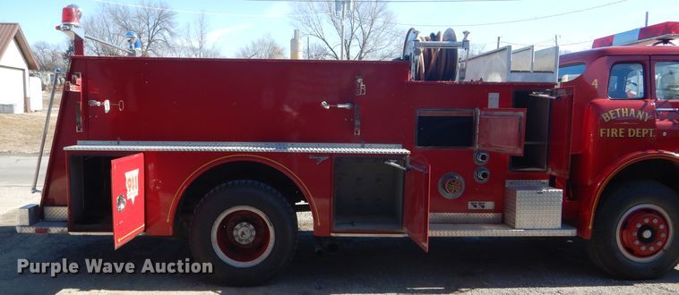 image for item DH6369 1981 Grumman Tiger Cat pumper fire truck