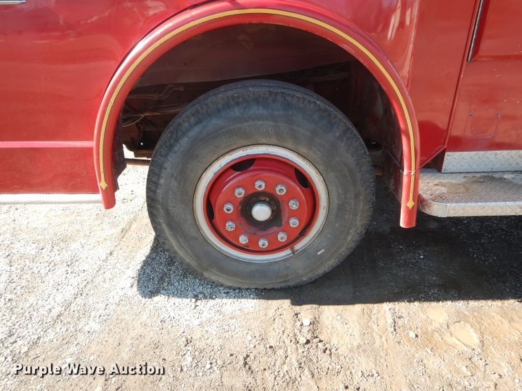 image for item DH6369 1981 Grumman Tiger Cat pumper fire truck