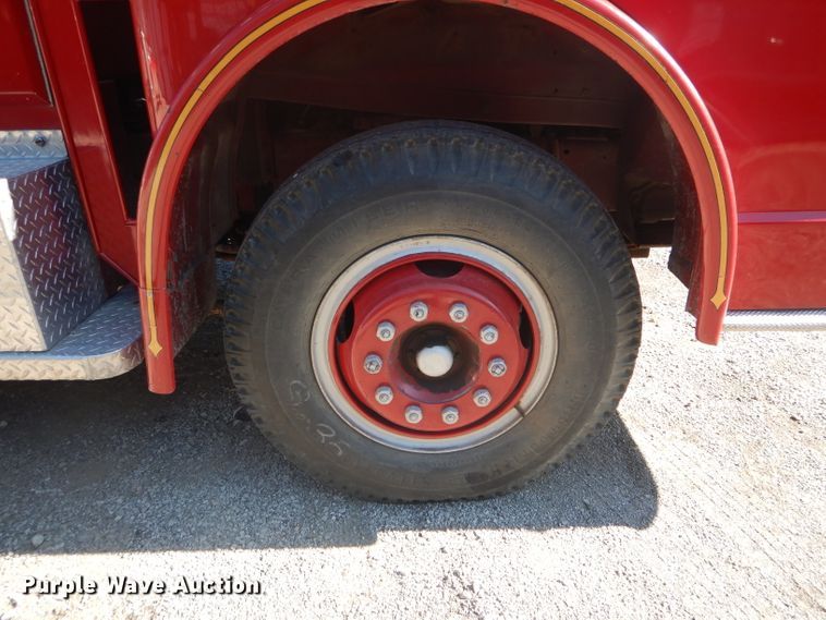 image for item DH6369 1981 Grumman Tiger Cat pumper fire truck