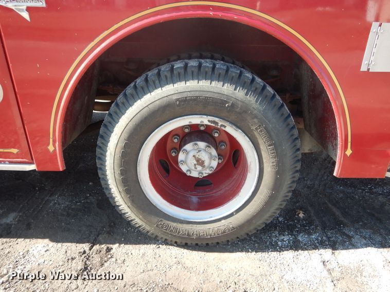 image for item DH6369 1981 Grumman Tiger Cat pumper fire truck