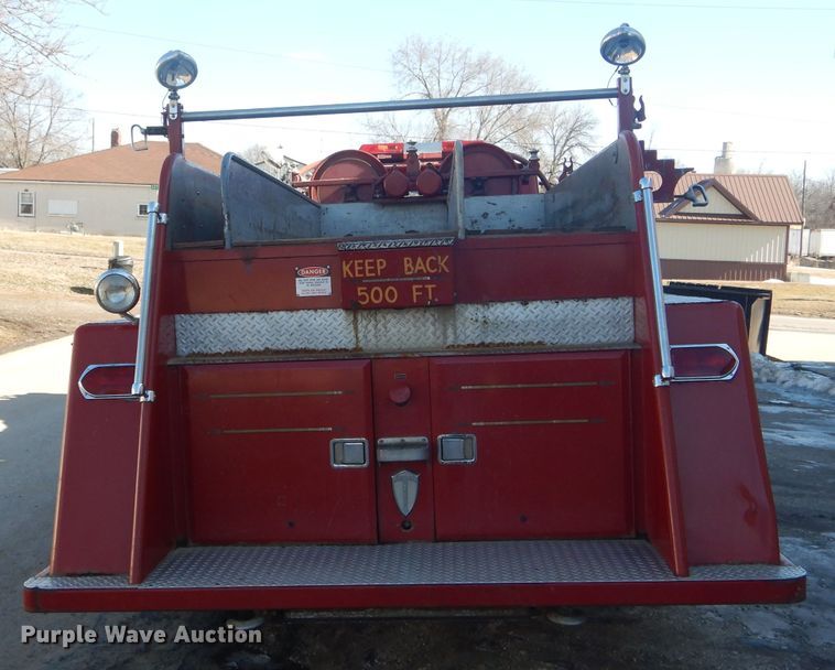 image for item DH6370 1967 Chevrolet pumper fire truck