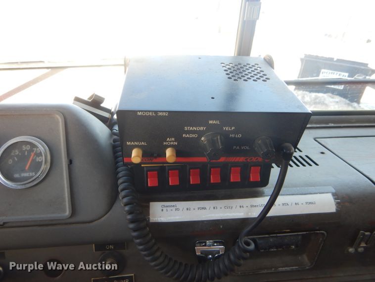 image for item DH6370 1967 Chevrolet pumper fire truck