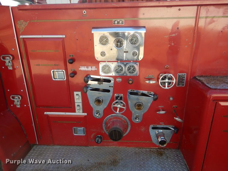 image for item DH6370 1967 Chevrolet pumper fire truck