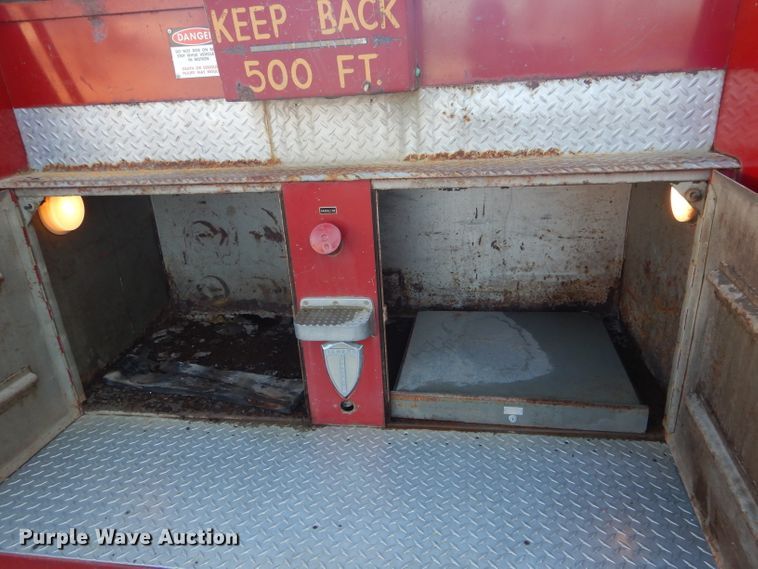 image for item DH6370 1967 Chevrolet pumper fire truck