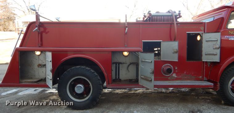 image for item DH6370 1967 Chevrolet pumper fire truck