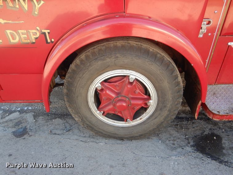 image for item DH6370 1967 Chevrolet pumper fire truck