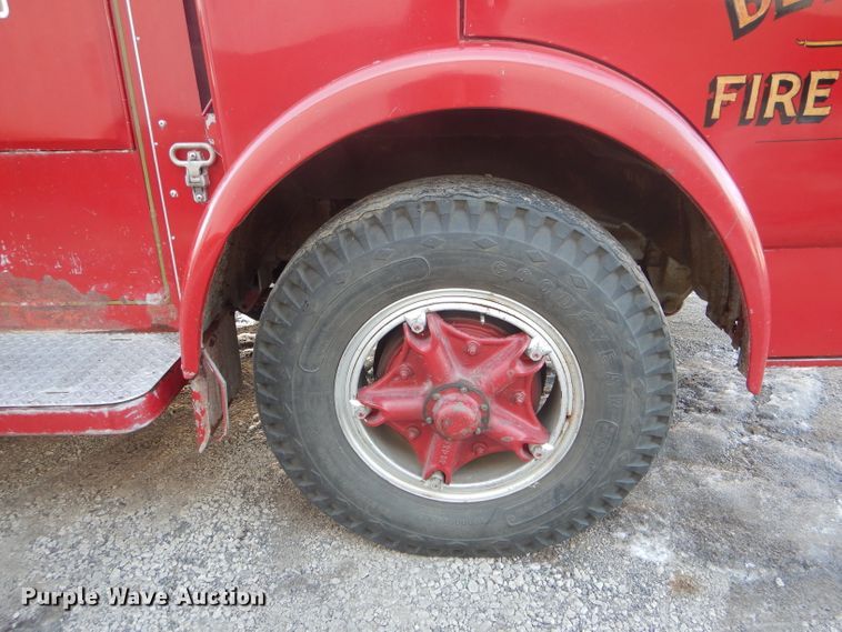 image for item DH6370 1967 Chevrolet pumper fire truck