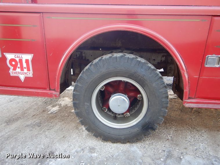 image for item DH6370 1967 Chevrolet pumper fire truck