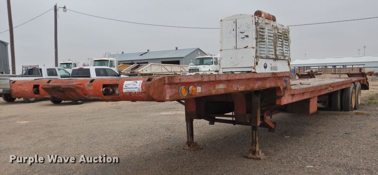 image for item DI0044 Trailmobile drop deck equipment trailer