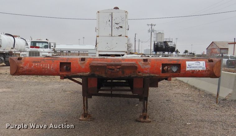 image for item DI0044 Trailmobile drop deck equipment trailer