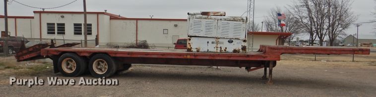 image for item DI0044 Trailmobile drop deck equipment trailer