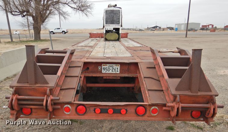 image for item DI0044 Trailmobile drop deck equipment trailer