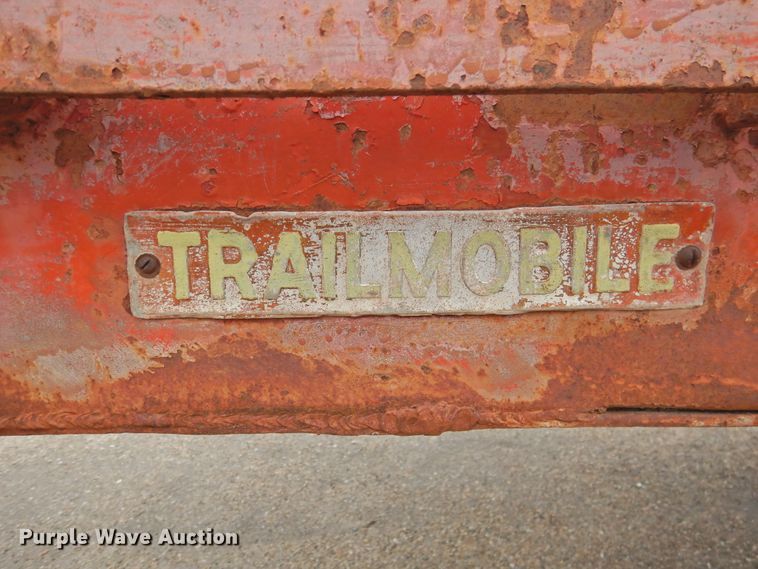 image for item DI0044 Trailmobile drop deck equipment trailer