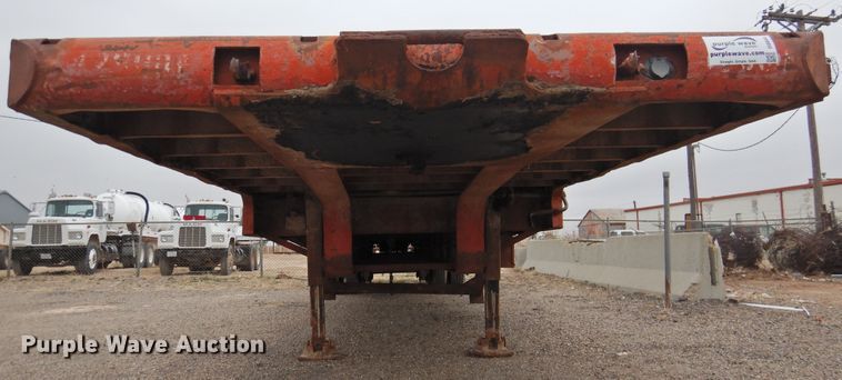 image for item DI0044 Trailmobile drop deck equipment trailer